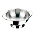 INOXIBAR Soperas Line rozsdamentes acél leveses tál talppal és fogantyúval, 22 cm x 11 cm, 2, 5L, 18/10 (50231)