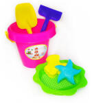 DOREX Homokozó Szett 6db-os rózsaszín