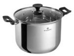 BLAUMANN Gourmet Line rozsdamentes acél fazék fedővel, bakelit fogóval, 26 cm (BL-3825) - edenyshop