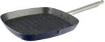 San Ignacio Habitex Grill serpenyő zománcozott öntöttvas tapadásmentes bevonattal 28 x28 cm rozsdamentes fogantyúval (BGEU-1850)