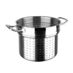 INOXIBAR Professional line rozsdamentes acél tésztafőző betét fazékba 24 x 17 cm, 9.5 L, 21% (65394)