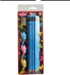  Háromszögletű ceruza készlet 16 db-os kék