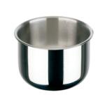 INOXIBAR Porthos rozsdamentes lábas levehető nyéllel (külön vásárolható) átmérő: 14 cm, magasság: 7 cm, 1 L (15414)