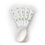  Gyermek evőeszköz készlet-Műanyag kanál készlet 16, 5 cm 5 db-os