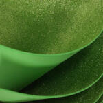 Tourch Csillámos Világoszöld Dekorgumi 60 x 40-es