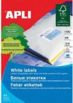 APLI Etikett, univerzális, 210x148 mm, APLI, 1000 etikett/csomag (01787) - pepita