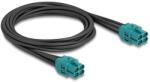 Delock HDMTD Z kábel quad anya - HDMTD Z quad anya 1 m (90340) - pepita