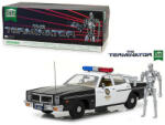 GreenLight - 1977 Dodge Monaco Rendőrautó & T-800 Terminátor - Modell - 1: 18