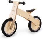 PINOLINO Bicicleta fara pedale PINOLINO 239471 Lino, lacuita transparent, din lemn, anvelope pane, convertibila din chopper in bicicleta fara pedale, pentru copii de la 2 la 5 ani (239471)