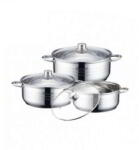 Bachmayer BM-3023 Edénykészlet - 6 részes, Inox