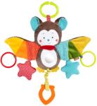 Fehn Activity Play Animal Bat - Jucarie de abilitati motorii pentru carucior, patut si scaun auto pentru copii pentru musca, apucare si sunete - Jucarie de dentitie pentru bebelusi si copii de la 0+ luni (