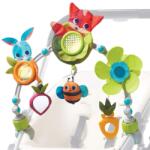 Tiny Love Arc de joaca Tiny Love Sunny Stroll cu jucarie interactiva cu zornaitoare, utilizabil de la 0 M +, cu cleme universale flexibile potrivite pentru majoritatea carucioarelor, Meadow Days (3333140414)