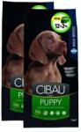 CIBAU Puppy Maxi 2x12+2kg - pepita