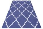 Bakero Kelim Caroline dark blue Szőnyeg (155x240 cm)