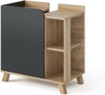 Vicco Karen mosdószekrény, 60 cm, sonoma / antracit - pepita