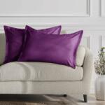 AmeliaHome Díszpárnahuzat VELVET lila glamour bársony 50x70 ameliahome