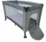  Gyermekágy ablakkal, 0+éveseknek, mosható anyagból, 120x65x78cm, szürke