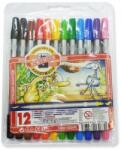 KOH-I-NOOR Carioci 12 culori 2 capete Koh-I-Koor K1023-12D (K1023-12D)