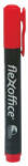 FlexOffice Alkoholos marker, 1, 5 mm, kúpos, FLEXOFFICE " PM03" , piros (FO-PM03RED)