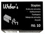  WEBER' S No. 10 Tűzőkapocs - 1000 db