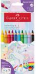 Faber-Castell Grip Jumbo Unikornis 8+2 db háromszögletű színesceruza készlet (FC110923) - officedepot