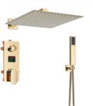  Zuhanycsap szett, Blackswan, M60.9 típus, fényes arany modell, mérete 20 cm