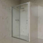 Welland SD-120 Zuhanyajtó - Elhúzható - 120 cm