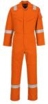 Portwest Lángálló, antisztatikus overál, 350g (FR50ORRS) - pepita