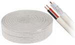 Safer Cablu coaxial CUPRU INTEGRAL RG6 + 2X0, 75 alimentare 100M Safer, TW100S (TW100S)