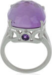  Vera Cruz Ametiszt Ezüst Gyűrű - 12.5 Karát