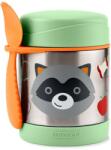  SKIP HOP Zoo Ételtermosz kanállal/villával Mosómedve 325 ml, 3 éves kortól