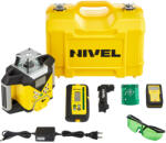 Nivel System Digitális forgó lézer szintező rendszer, System NL720G, zöld sugár, függőleges és vízszintes síkok lejtéssel, hatótávolság 700 m-ig, önbeállítás