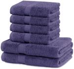 DecoKing Törölköző MARINA lila pamut 2*70x140+4*50x100 DecoKing