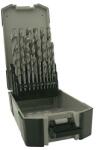 Strend Pro Fúrókészlet Strend Pro 4241, fémhez, 19 részes, 1-10 mm, HSS, DIN-338