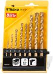 Strend Pro Fúrókészlet Strend Pro FD023, 8 részes, 3-10 mm, TiN, falazathoz