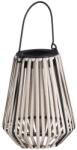 Strend Pro Lámpa Strend Pro Garden, napelemes, LED, függő, rattan, 12x12x24 cm