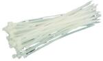 Strend Pro Kábelkötegelő Strend Pro CT66BW, 250x3, 6 mm, 50 db, fehér, nylon, rögzítő