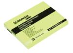 DONAU Blocul autocolant, 101x76mm, 100 de coli, DONAU "ECO", galben 7594001PL-11 (7594001PL-11)