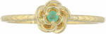  9 Karátos Arany Gyűrű Brazil Smaragddal, PCY11157/57
