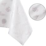 AmeliaHome Asztalterítő fehér nyomott ünnepi 140x180 AmeliaHome