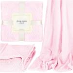 Springos meleg pléd, 70x160 cm - Rózsaszín (HA7116)