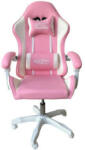 bandit Lollipop Gamerszék - Fehér-Pink, Műbőr, 120 kg (BANDIT Lollipop)