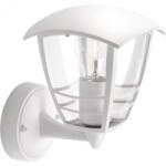 Philips myGarden Creek kültéri falilámpa, E27, 1x60W, IP44, Fehér