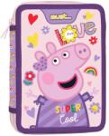 Peppa Pig tolltartó - Szuper menő, 2 cipzár, 15 x 5 x 21 cm (000482807)