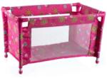Teddies Pat pentru papusi metal/plastic in geanta pliabila dimensiune 53x32x32cm (TD00160006)