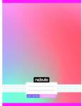 Nebulo Caiet A4 cu pătrățele, model Monochrome și Gradient I. , diverse stiluri (NR MGM 1 A4)