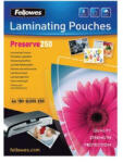 Fellowes Lamináló fólia Fellowes A/4 250 mic. 100 lap/csomag