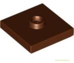 LEGO® Alkatrészek (Pick a Brick) Vöröses barna 2X2 Lapos Elem 1 Bütyökkel 4565394 (4565394)