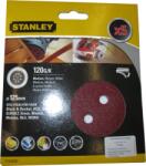 STANLEY Csiszoló Korong Excentercsiszolóhoz 125 Mm, 120g, Gyorsrögzítés