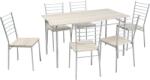 Praktiker Living étkezőszett 1 Asztal 6 Szék